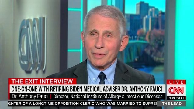 Fauci on Lessons He’s Learned During Covid: ‘Make Sure You Emphasize That It Is a Moving Target’