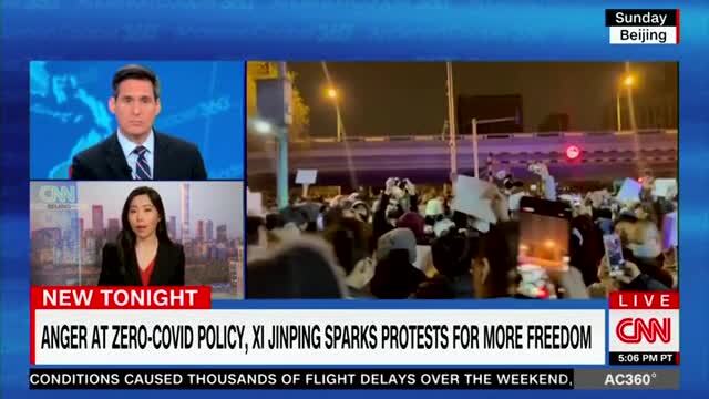 CNN: There Was Crying Among Chinese Protesters, Rare Chance for These Young People to Be Surrounded with Others