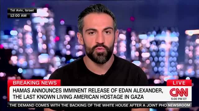 CNN: Last Living American Hostage by Hamas Is Being Released Within the Next Two Days