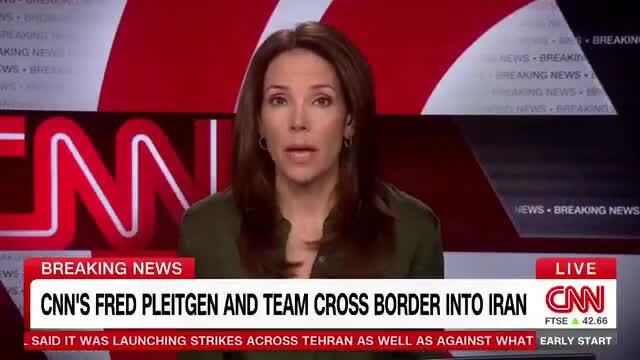 CNN Senior International Correspondent Fred Pleitgen and His Team Have Crossed the Border Into Iran