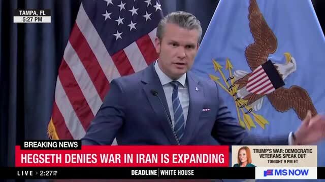 Hegseth Calls U.S. Military Strikes ‘World Class’