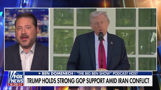 Ben Domenech: ‘People Are, Surprisingly, Perhaps Even More Supportive of the President than I Might Have Guessed’