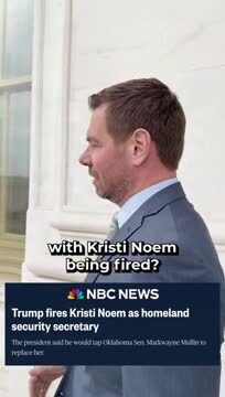 Swalwell: Kristi Noem’s Firing ‘Couldn’t Happen Fast Enough,’ Still ‘Not Voting to Give’ a Penny to DHS