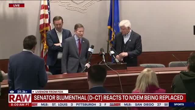 Sen. Blumenthal: I Want to Hear Sen. Mullin’s Plan to ‘Completely Restructure’ DHS