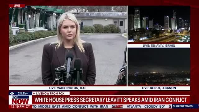 Leavitt: We’re Decimating Iran