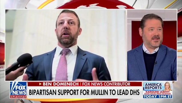 Ben Domenech Praises Markwayne Mullin: He ‘Bridges the Divide in an Interesting Way on Capitol Hill’