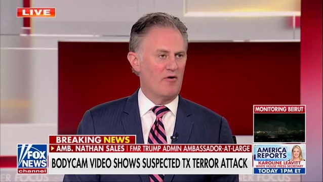 Nathan Sales: ‘Iran Isn’t Just a Problem in the Middle East, It’s a Problem for the World’