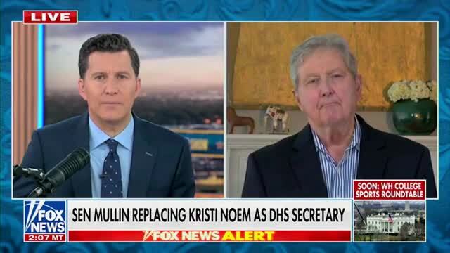 ‘I Was Stunned:’ Sen. Kennedy on Kristi Noem Spending a Quarter of a Billion Dollars on Ads, Then Blaming Trump