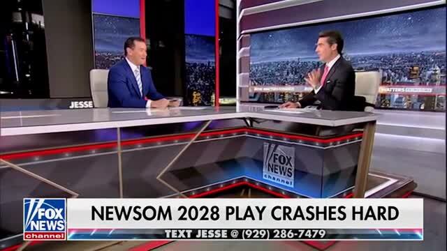 Joe Concha: Gavin Newsom a ‘Pathological Narcissist,’ Focused on Power Over Policy