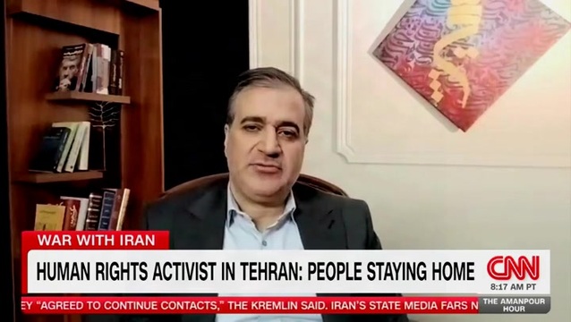Human Rights Activist in Tehran: ‘I’m Very Happy that the Institutions of Oppression Are Being Destroyed’