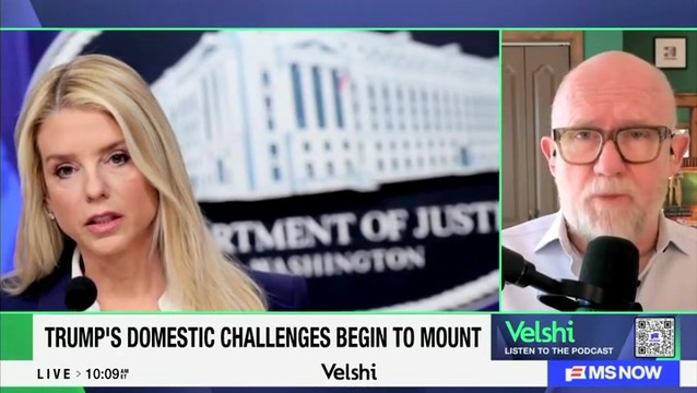 Rick Wilson Compares Pam Bondi to Nixon’s AG Mitchell: ‘We Have Had an Attorney General in This Country go to Prison’