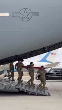 Trump and First Lady Honor Fallen Soldiers Amid Iran War, at Dover Air Force Base