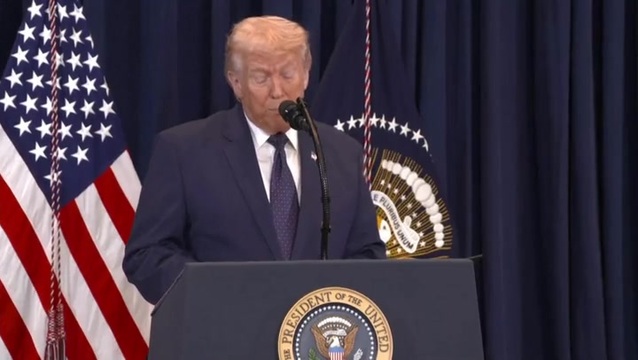 Trump: ‘We’re Achieving Major Strides Toward Completing Our Military Objective’ in Iran