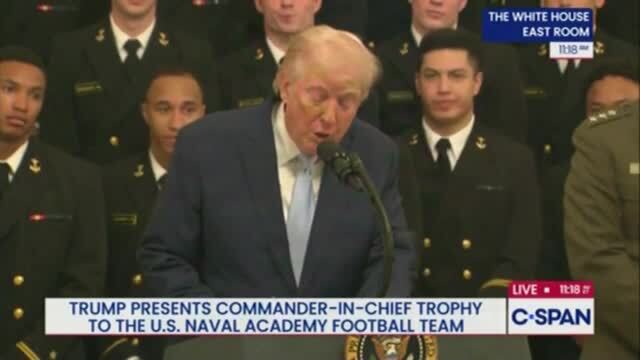 Trump Says He’ll Sign Executive Order To Ensure that the Second Saturday in December Is Preserved Forever for the Army-Navy Game