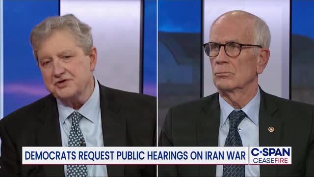 GOP Sen. Kennedy: I Am Not Voting for Any Iran War Supplemental Without Hearings