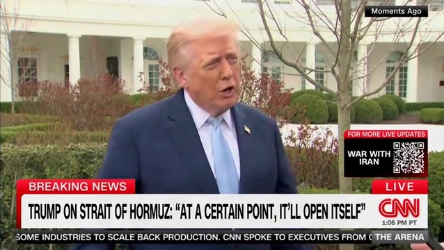 Trump: U.S. and Israel Want ‘More or Less Similar Things’ in Iran; ‘We Want Victory’