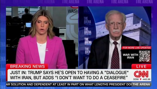 John Bolton on Iran War: ‘The Military Action, with the Exception of the Gulf Issue, Has Been Brilliant’