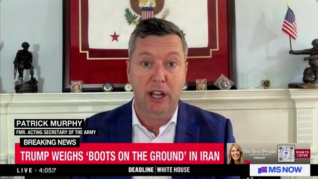 Fmr. Army Acting Sec. Patrick Murphy on Iran: We Were Promised No New Wars, ‘The Drums of War Are Now Beaten Against Cuba’