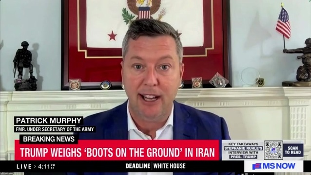 Fmr. Army Sec. Almost Breaks Down Over the Iran War: I Lost 19 of My Brothers in Iraq and Congress Is Just ‘Missing in Action’