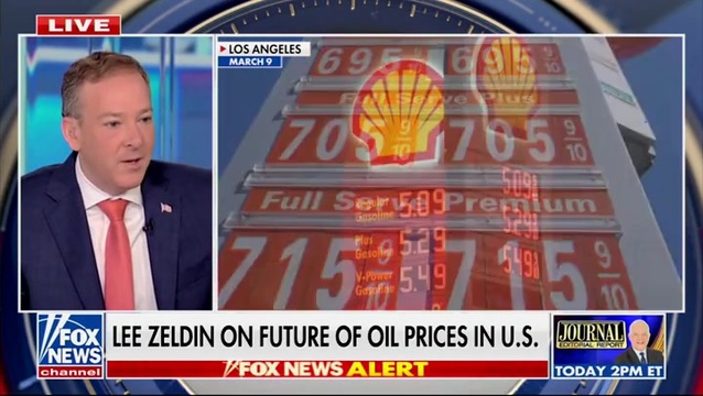 EPA Administrator Zeldin on Future of Oil Prices in U.S.: ‘The President’s Push for Energy Dominance Is Being Highlighted Now More than Ever’