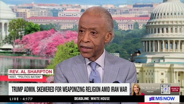 Al Sharpton Slams Christian Leaders: ‘You’re Serving Trump and Hegseth More than Serving God and Jesus, Who You Claim to Represent’