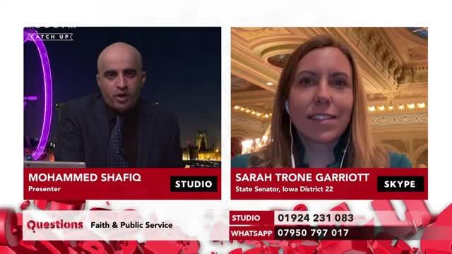 Sarah Trone Garriott, Who Is a Christian Pastor, Says She Committed to Only Reading Prayers from Other Religions During the 2021 Iowa State Senate Session