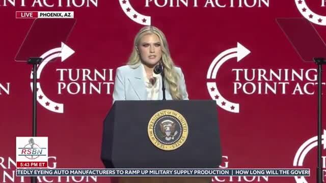 Erika Kirk: ‘Europe Has Surrendered Itself to Third World Criminals,’ Under the Biden Admin, We Were on the Same Track, but Trump Course Corrected It