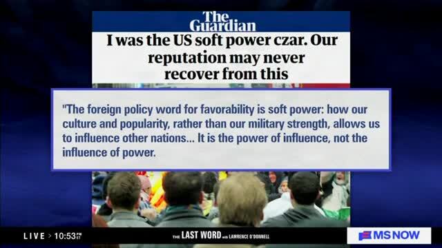 Rick Stengel: People Around the World Have Said ‘We Can’t Really Trust America Anymore’