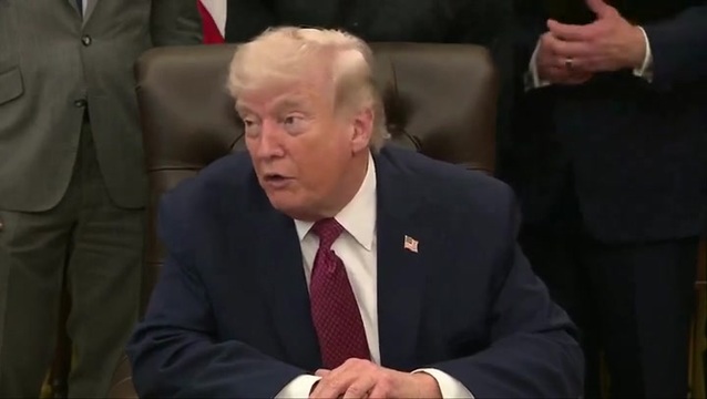 Trump: Iran Wanted to Close Up the Strait of Hormuz Again; ‘They Can’t Blackmail Us’