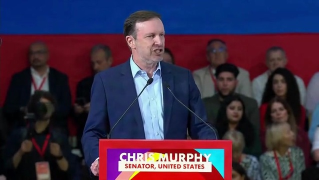 Sen. Chris Murphy: United with Progressive Parties All Over the World, ‘In the U.S. Donald Trump Is Not Going to Win’