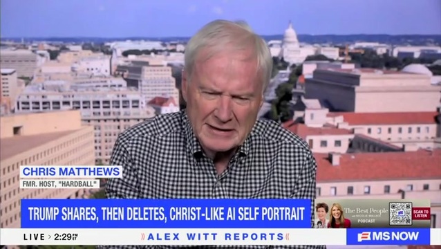 Chris Matthews on Trump’s Feud with Pope Leo XIV: He Wants This Fight, ‘That Picture of Him as Jesus Was No Accident’