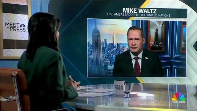 Amb. Mike Waltz: The Strait of Hormuz Is an International Waterway, Iran Claiming It’s Theirs, ‘Is a Violation of International Law’
