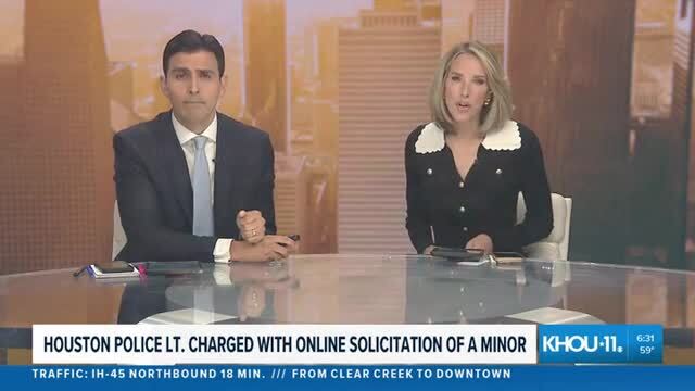 KHOU Houston: Houston Police Lieutenant Caught Soliciting Minor Online