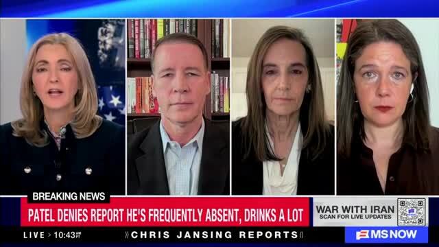 MSNBC Intel Analyst: People Inside the FBI Think Kash Patel Is a ‘Dumpster Fire’