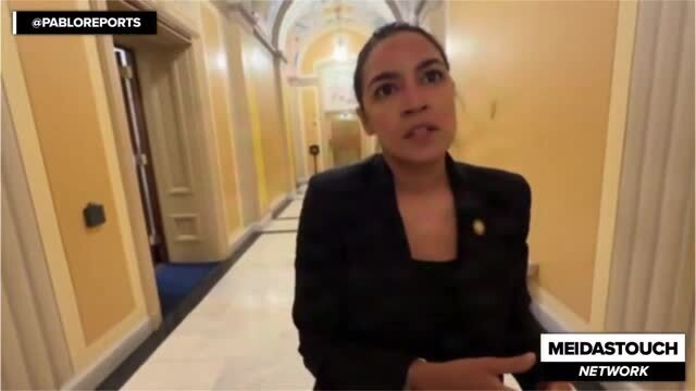 AOC: ‘In Some Ways, You Kind of Want’ Trump on a Golf Course ‘More than You Want Him’ at the W.H.