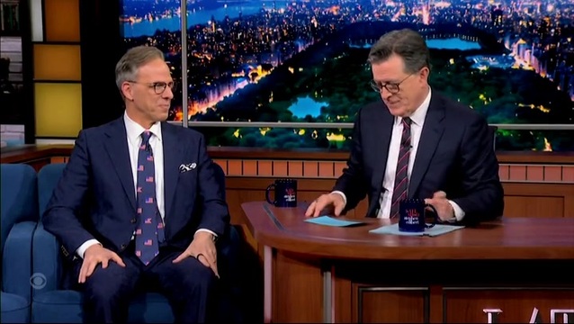 Colbert Would Like to Remind J.D. Vance that ‘Negotiating with Himself’ Is a Sin