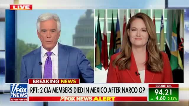 Gillian Turner: Two U.S. Officials Killed in Car Crash in Mexico, Were in Fact, CIA Operatives Working on a Mexican Cartel Drug Bust, According to WaPo