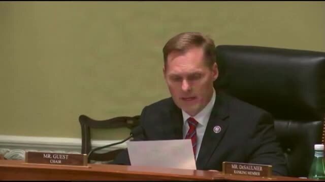 House Ethics Committee Chair Rep. Guest Announces the Immediate Resignation of Rep. Cherfilus-McCormick