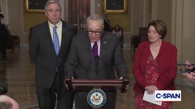 Schumer: ‘Senate Republicans Are Choosing to Follow Trump and Stephen Miller Instead of the Needs of American Families’