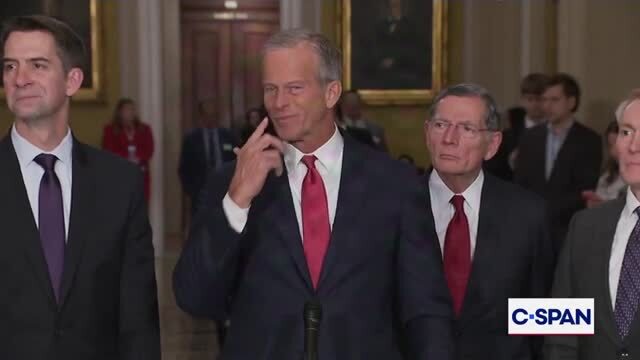 John Thune: ‘We All Agree that Kevin Warsh Is a Great Pick and Hopefully Will Be Confirmed’