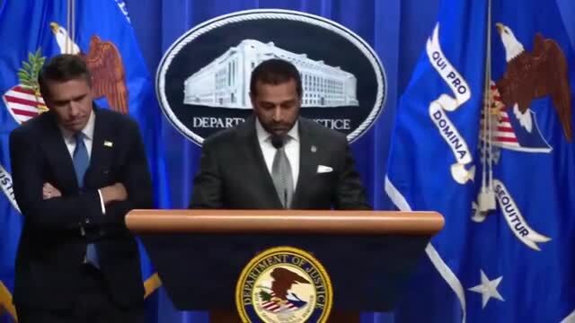 Reporter Asks Kash Patel If He’s Been ‘Intoxicated’ or ‘Absent’ as FBI Director: ‘I Never Listen to the Fake News Mafia’