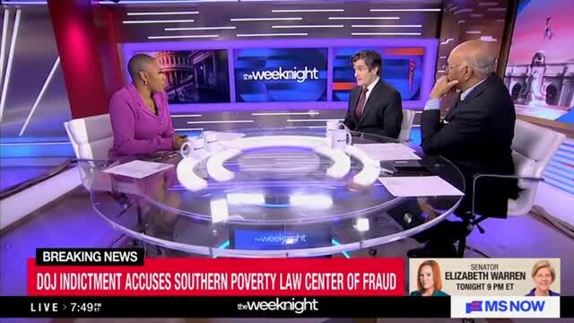 MSNBC Hosts: The DoJ ‘Has Gone After the SPLC But Not the KKK,’ ‘They’re on the Side of Racists’