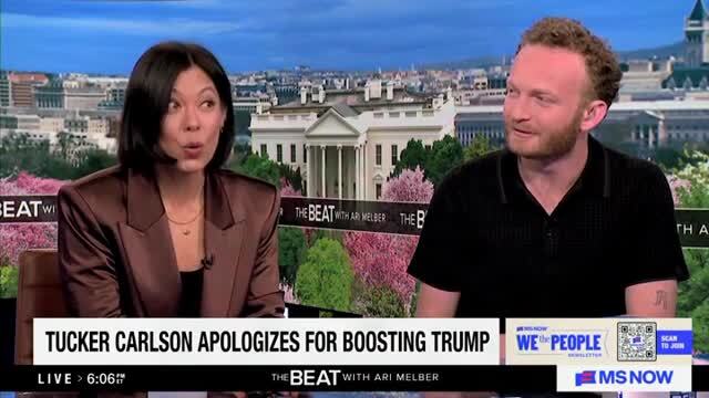 ‘This Is Hard For Me to Say’: MS NOW’s Alex Wagner Says Tucker Carlson’s Trump Apology ‘Feels’ Genuine