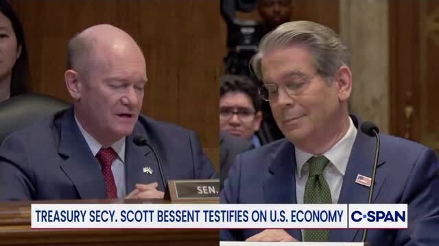Sec. Bessent to Sen. Coons Claiming IRS Direct File ‘Was Free’: It Wasn’t Free, It Was … $72 Million for About 300,00 Taxpayers