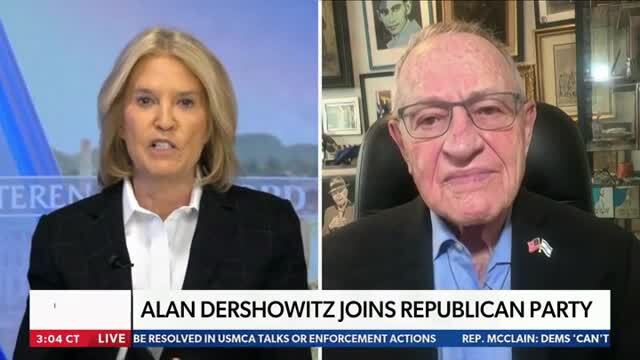 Alan Dershowitz on Leaving Democratic Party: 70% of Democrats Prefer Palestinians over Israel; ‘That’s No Longer My Political Party’