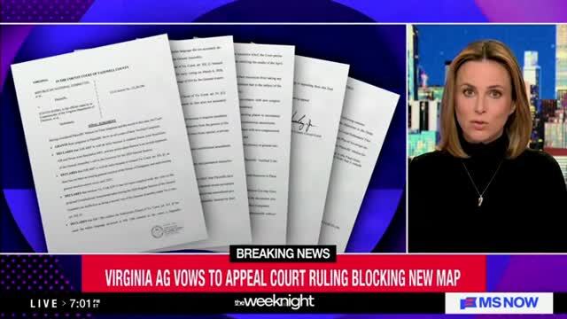 Alicia Menendez: Trump ‘Undermines’ Virginia Gerrymandering Election by Calling it ‘Rigged’