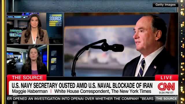 Maggie Haberman: Announcement of U.S. Navy Secretary’s Ouster from the President’s Cabinet Caught the Public Off Guard