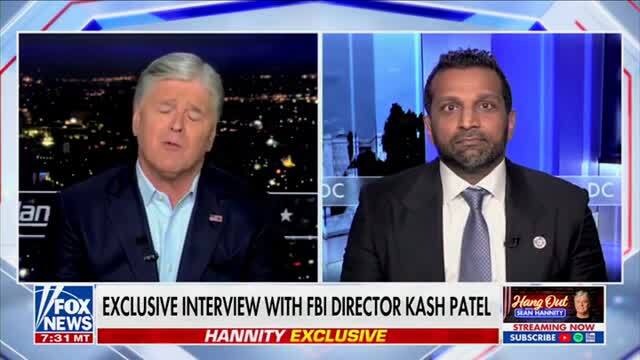 Kash Patel on NYT’s ‘Baseless Reporting’ About His Girlfriend: ‘Me and Mine’ Are ‘as Tough’ as Pres. Trump