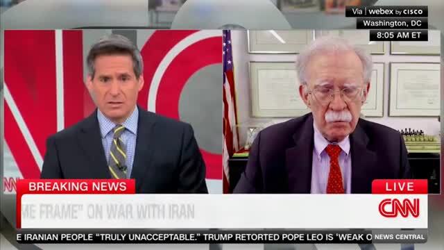 John Bolton: ‘The Country that Benefits from the Cease Fire Is Iran’