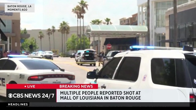 CBS: Reports of a Shooting at the Mall of Louisiana in Baton Rouge, Louisiana Gov. Jeff Landry Urged People to Avoid the Area